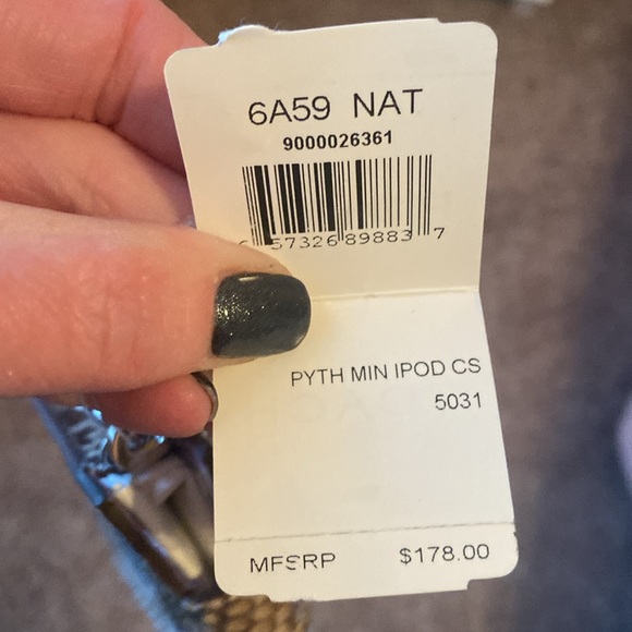 NWT Vintage Coach Mini IPod Case - Picture 7 of 9